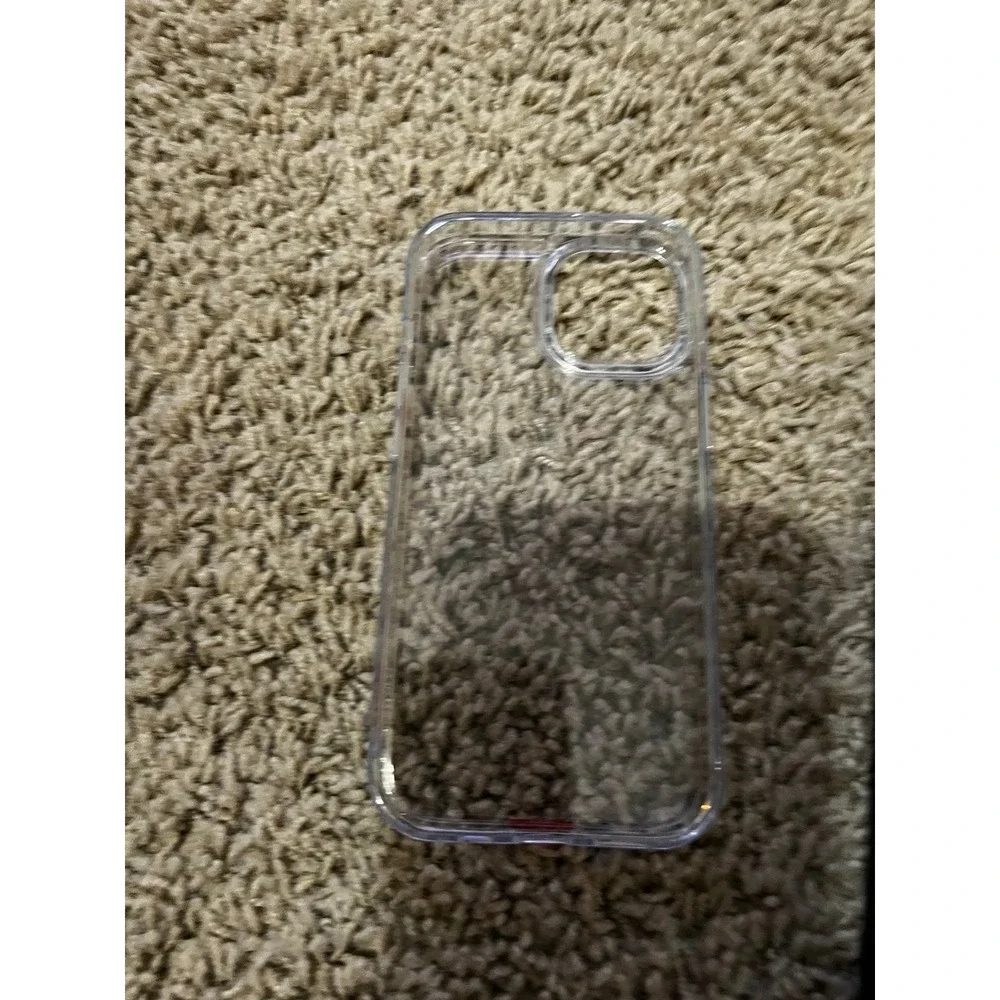 New TORRAS Diamond Clear Designed for iPhone 15 Case [Never Yellowing] [Military